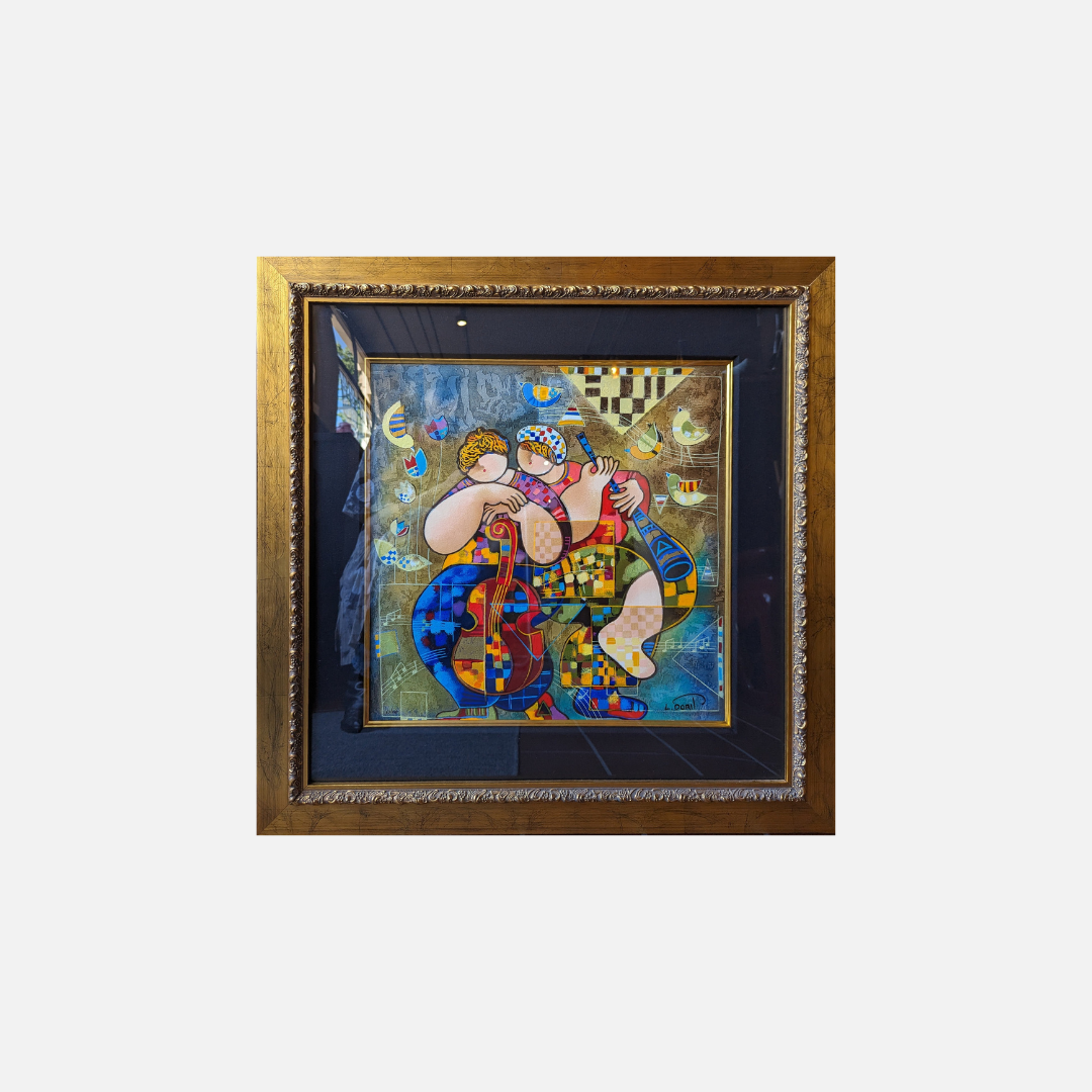 Ilse Reimnitz watercolor colorful art tacoma wa furniture store