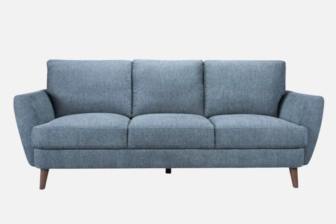 Blue 3 seater sofa at Tacoma Furniture & Consignment