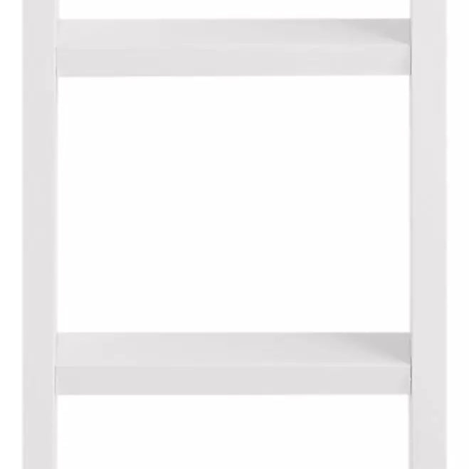 Albany white decorative library ladder