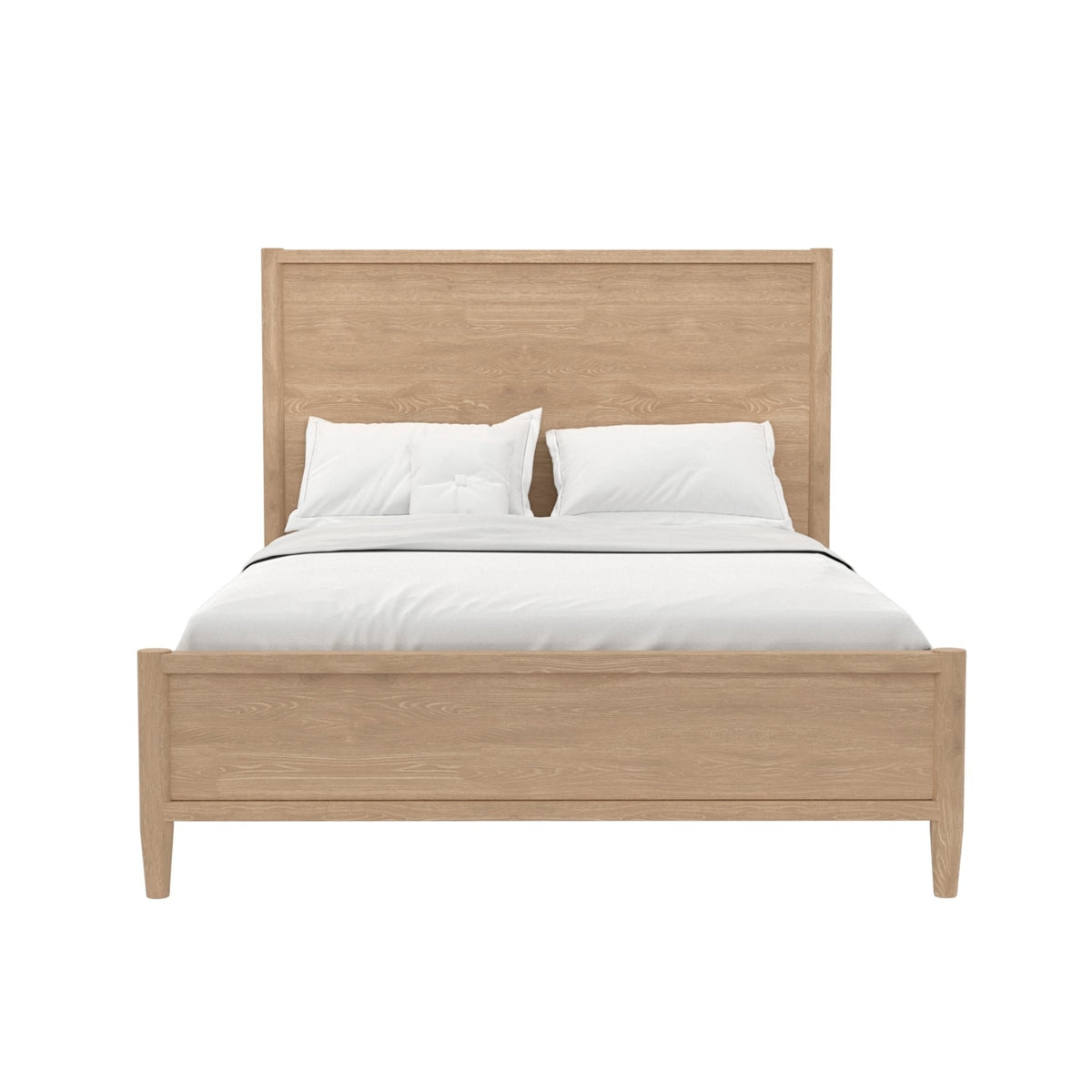 Sinclair panel bed headboard detail