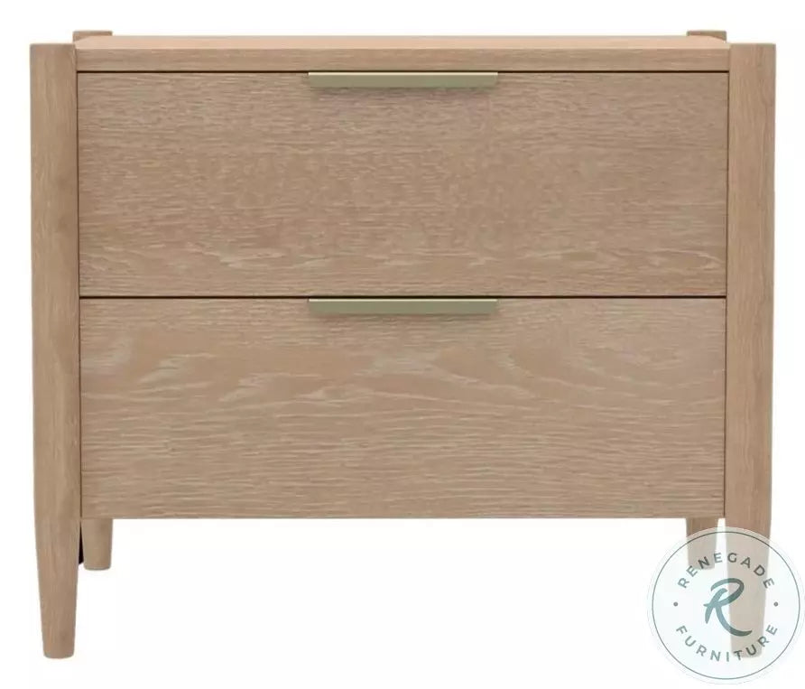 Sinclair nightstand angled view