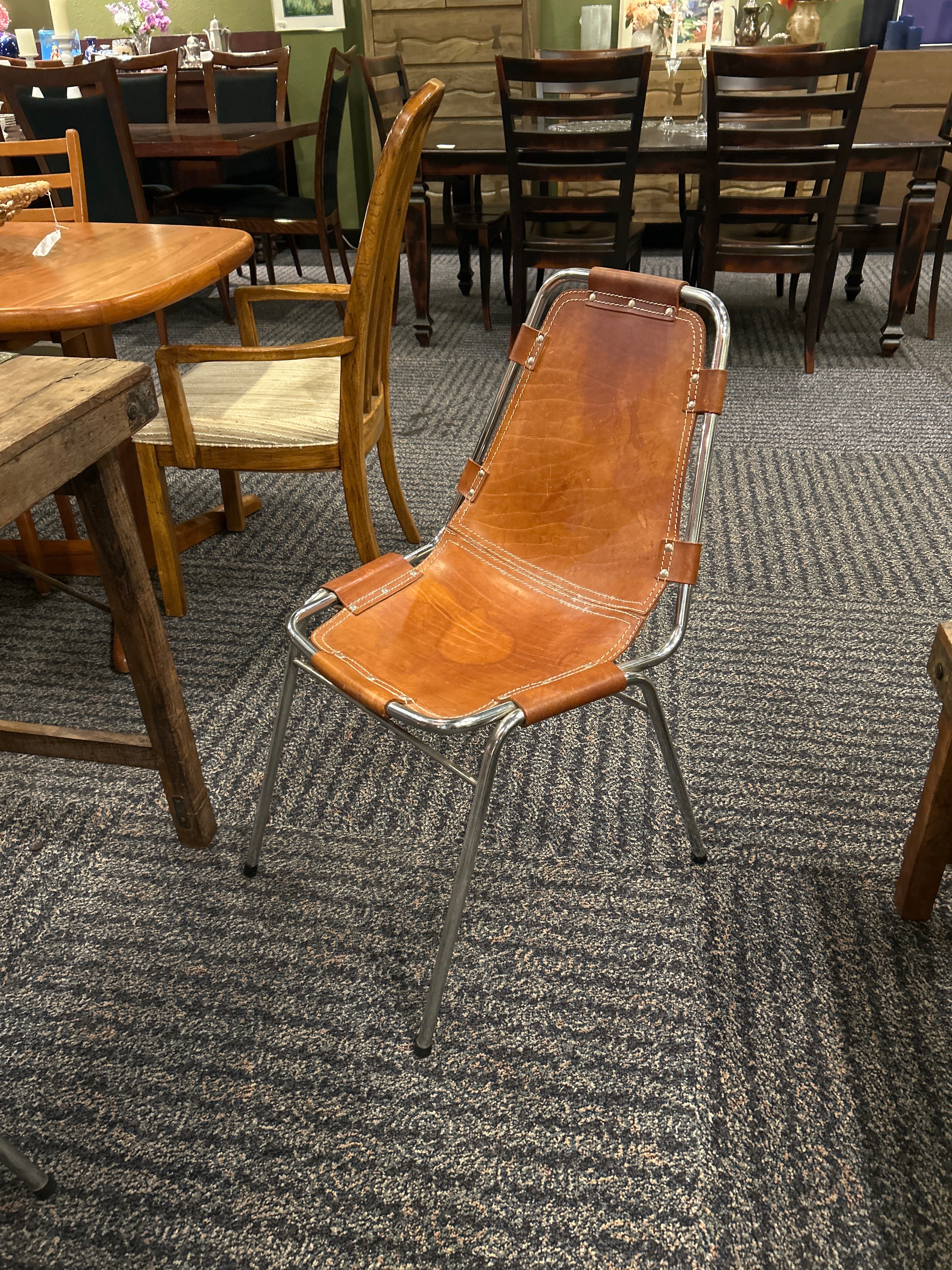 Les Arcs Chairs by Charlotte Perriand (Set of 5) 18