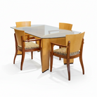 dining set with glass top