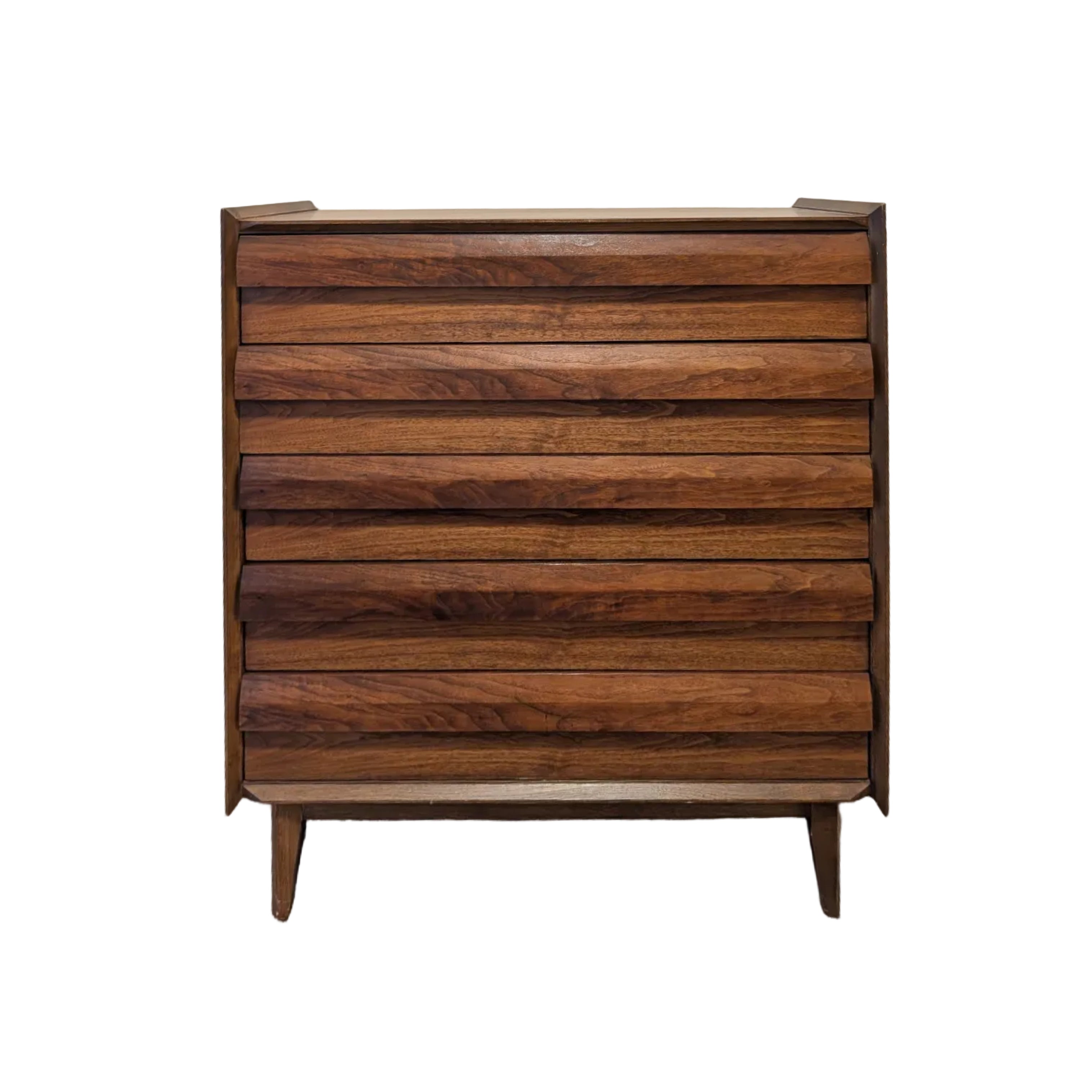 Lane Mid-Century Modern Walnut Wooden Dresser 38