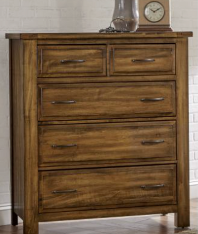Vaughan-Bassett Maple Road Chest in Antique Amish 42"L x 19"W x 47"H