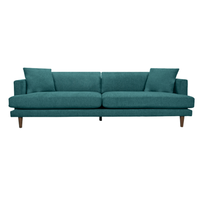 NEW Bond Turquoise Blue Sofa 96.5" W X 42.5" D X 32" H
