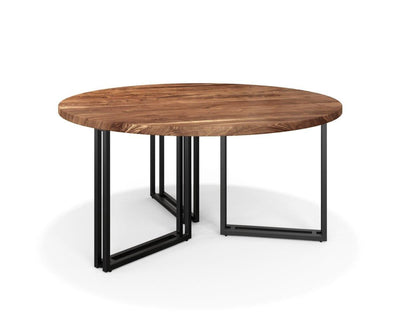 Varden Dania Round Solid Acacia Dining Table 58" x 58"