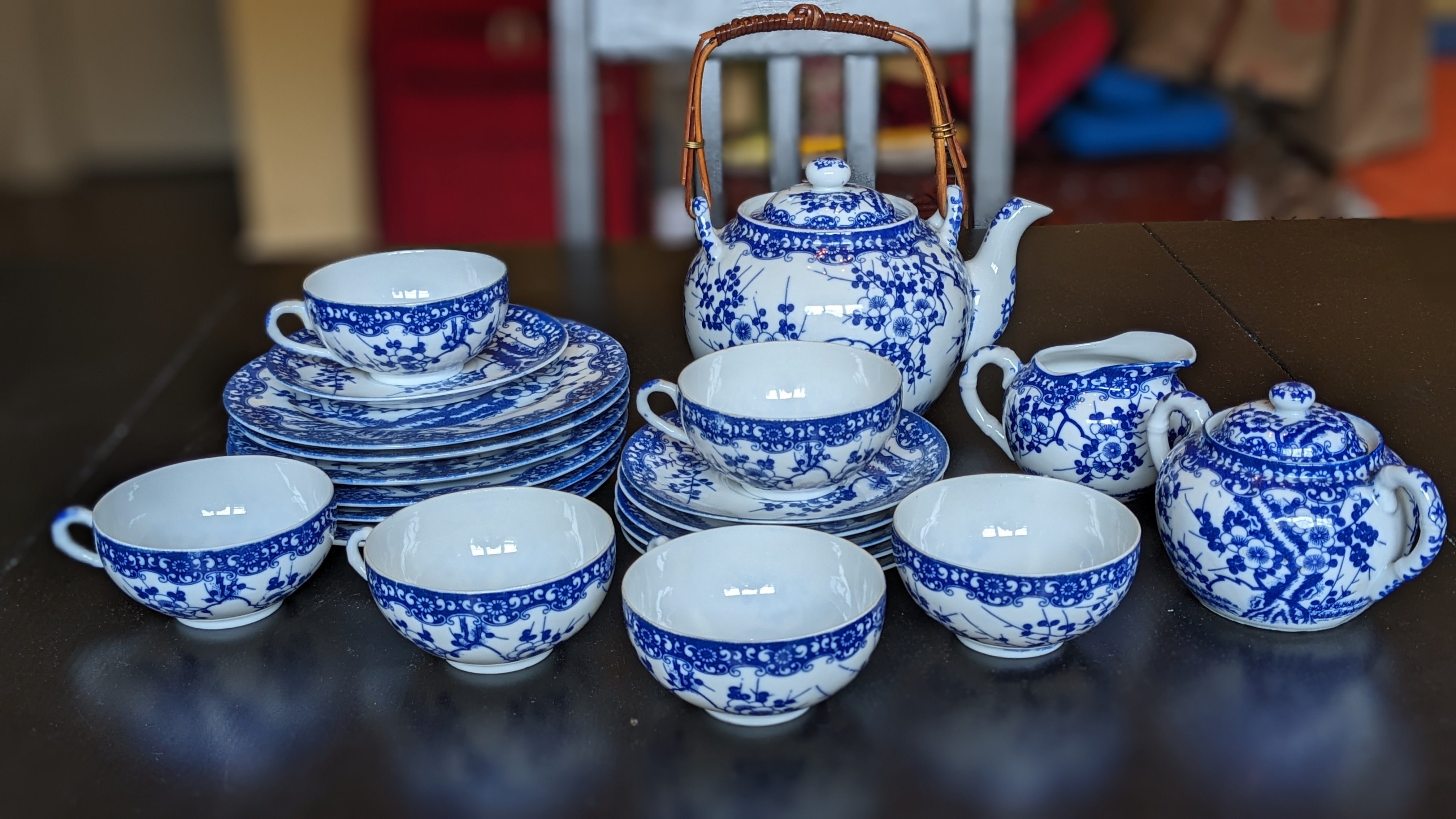 China tea set popular