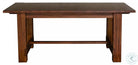Anacortes trestle dining table, front view