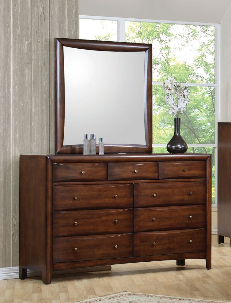 Hilary IV Coaster Maple Dresser 63" W x 17" D x 39" H