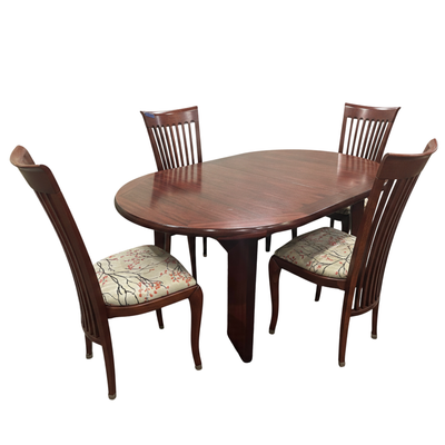Skovby Danish Modern Rosewood 2-Leaf Dining Table 68.5" L x 41.5" W x 29.5" H