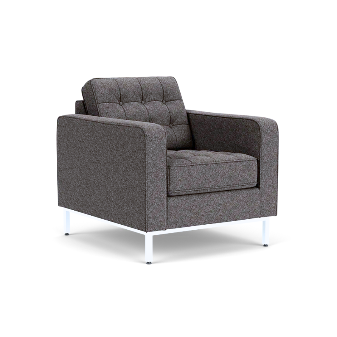EQ3 Reverie Armchair in Lana Greyhound 33