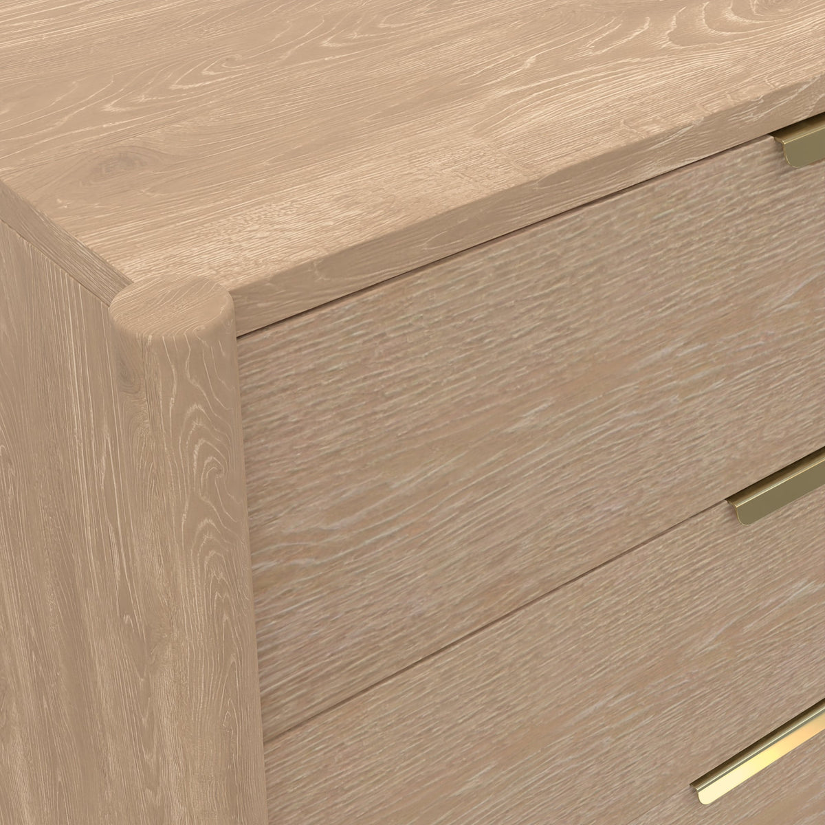 Sinclair chest gold hardware detail