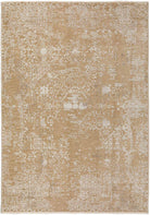modern and traditional style honey colored beige area rug